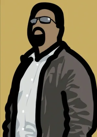 Geen Techniek Opie - Tourist with beard