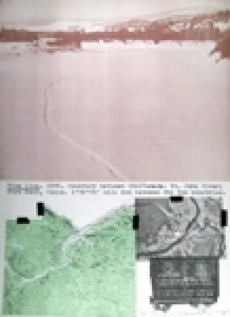 Lithografie Oppenheim - Time Line Kent, Maine