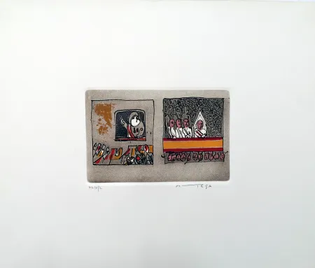 Ets En Aquatint Ortega - Dittatura