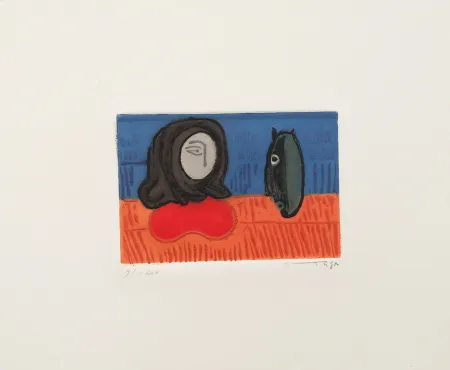 Ets Ortega - Figura con cavallo