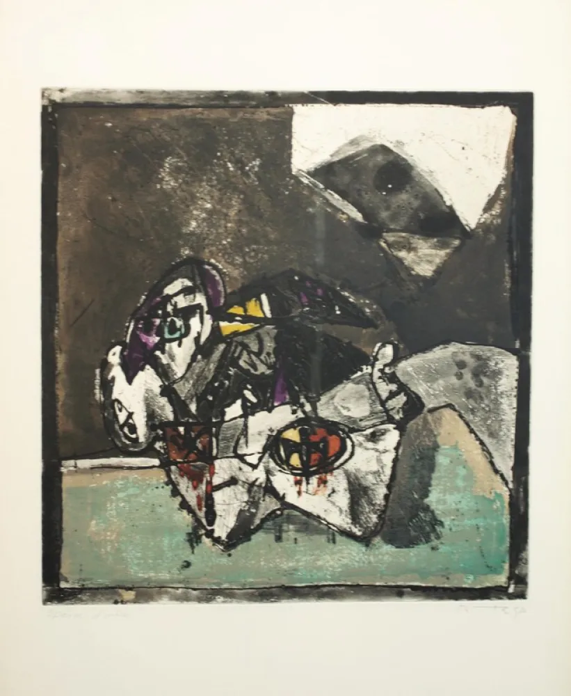 Lithografie Ortega - SENZA TITOLO 