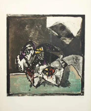 Lithografie Ortega - SENZA TITOLO 