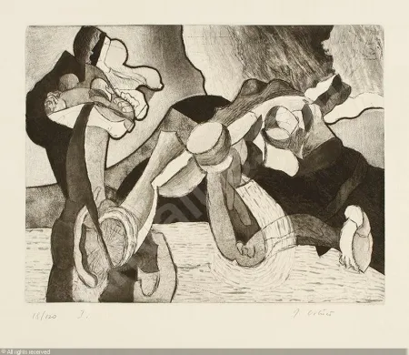 Ets En Aquatint Ortner - Douze gravures