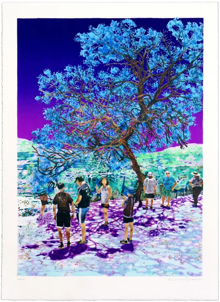 Lithografie Orzelek - Sans titre