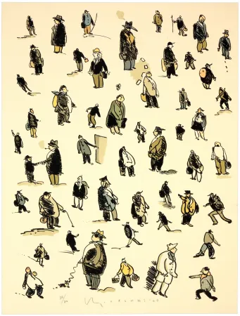 Lithografie Otsuki - Personnage