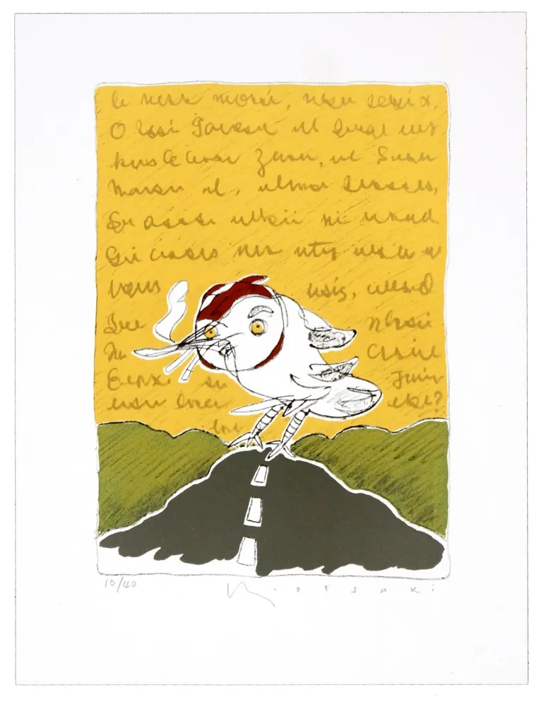 Lithografie Otsuki - Sans titre