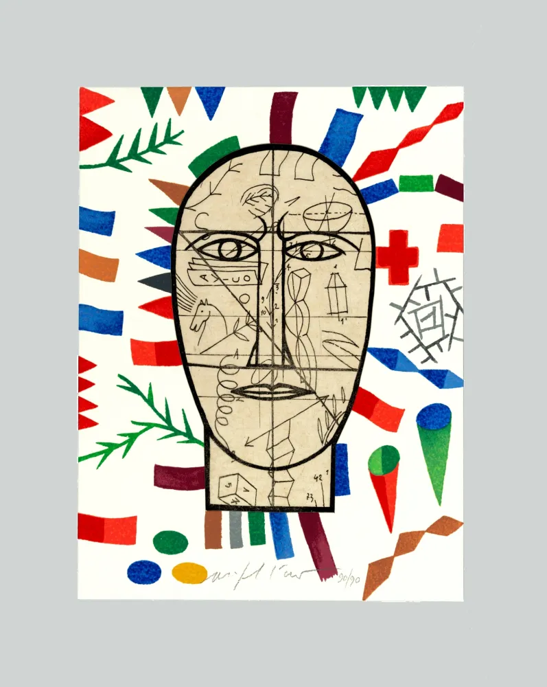 Zeefdruk Paladino - Allegretto