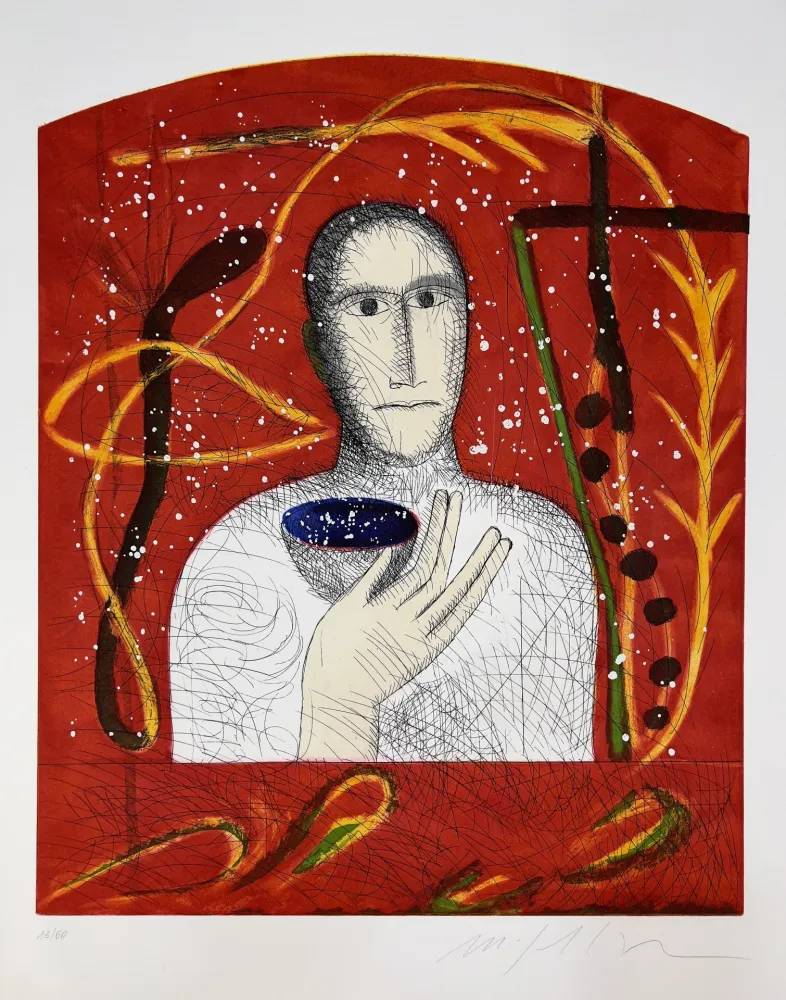 Ets En Aquatint Paladino - Astronomico 