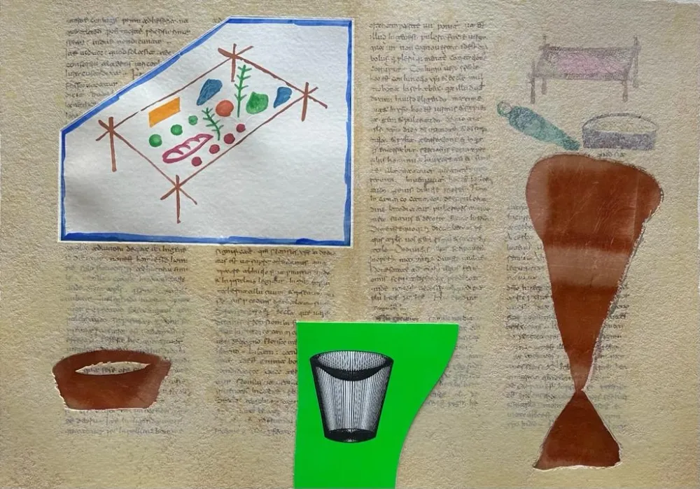 Zeefdruk Paladino - De Universo tre