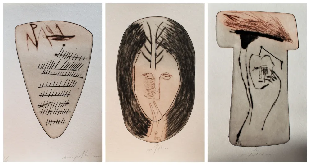 Ets En Aquatint Paladino - Hundert tage für salzburg