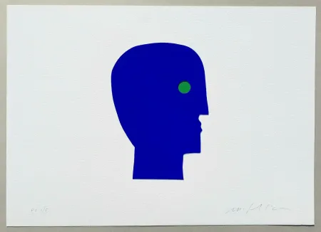 Zeefdruk Paladino - I volti