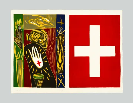 Houtsnede Paladino - Lacrimosa (Oro)