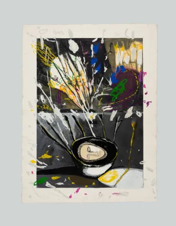 Ets En Aquatint Paladino - Mater