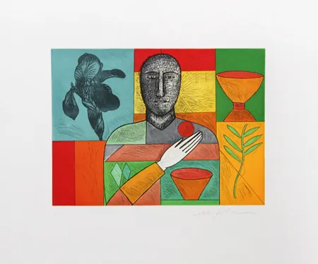 Ets En Aquatint Paladino - Mathematico 4