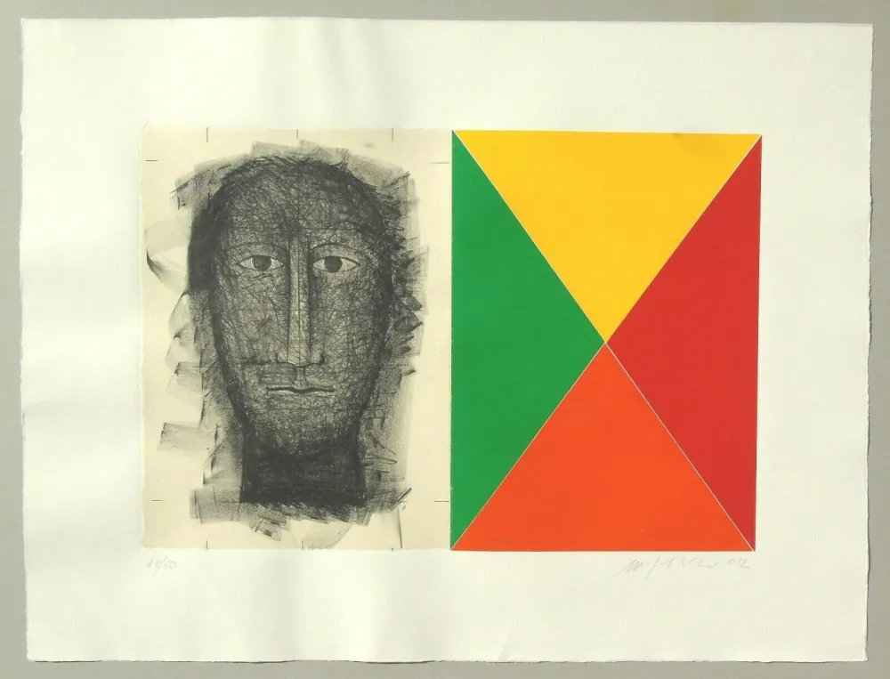 Houtsnede Paladino - Per un'arte poetica