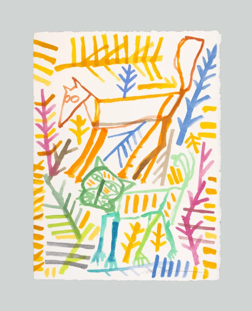 Zeefdruk Paladino - Pinocchio