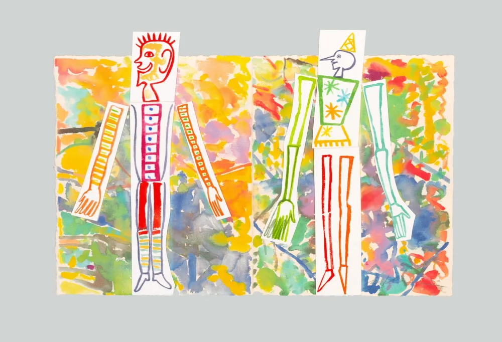 Zeefdruk Paladino - Pinocchio