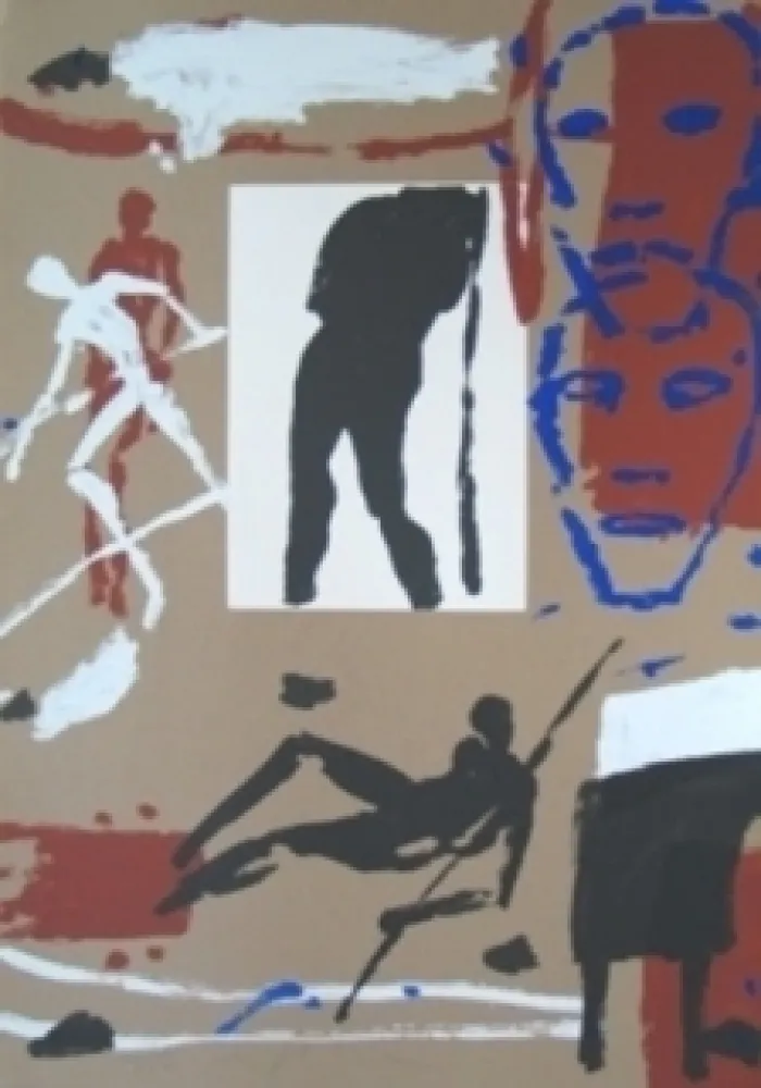 Lithografie Paladino - Sans titre