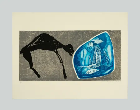 Lithografie Paladino - Senza titolo