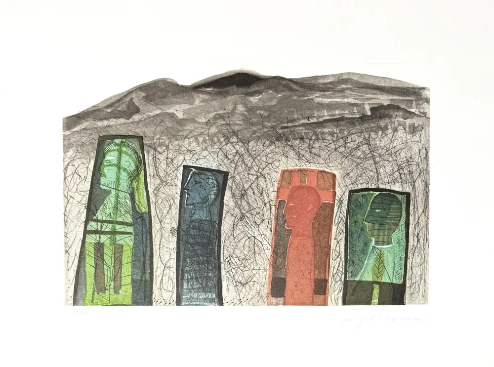 Gravure Paladino - Sguardo a destra