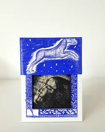 Lithografie Paladino - Sipario