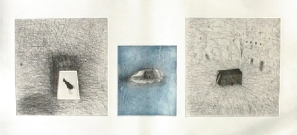 Ets En Aquatint Paladino - Trittico