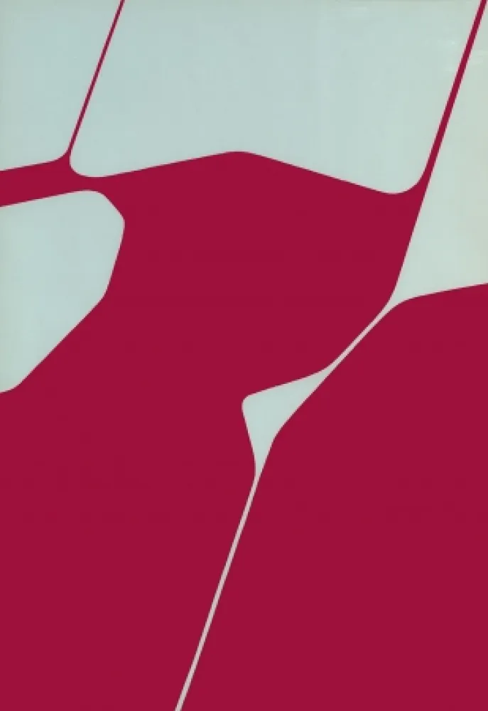 Lithografie Palazuelo - Chaux de fonds