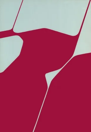 Lithografie Palazuelo - Chaux de fonds