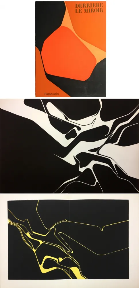 Lithografie Palazuelo - Derrière le Miroir n° 137 . PALAZUELO . Avril 1963.