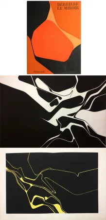 Lithografie Palazuelo - Derrière le Miroir n° 137 . PALAZUELO . Avril 1963.