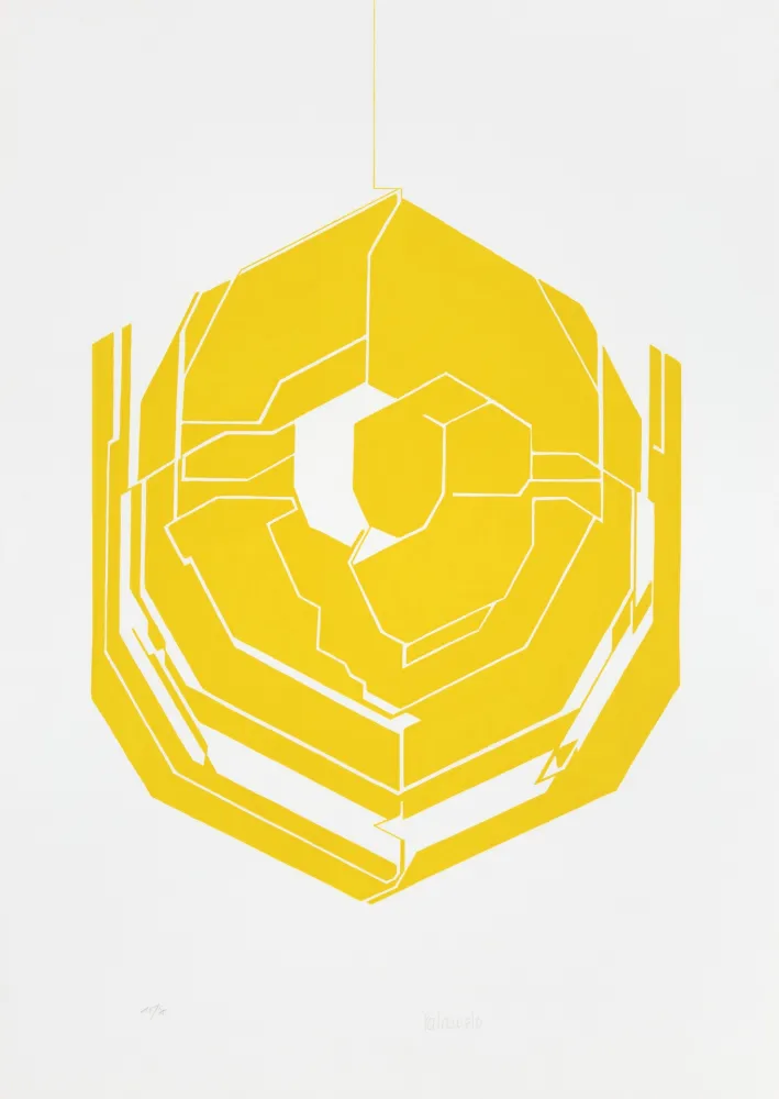 Lithografie Palazuelo - Emblema I