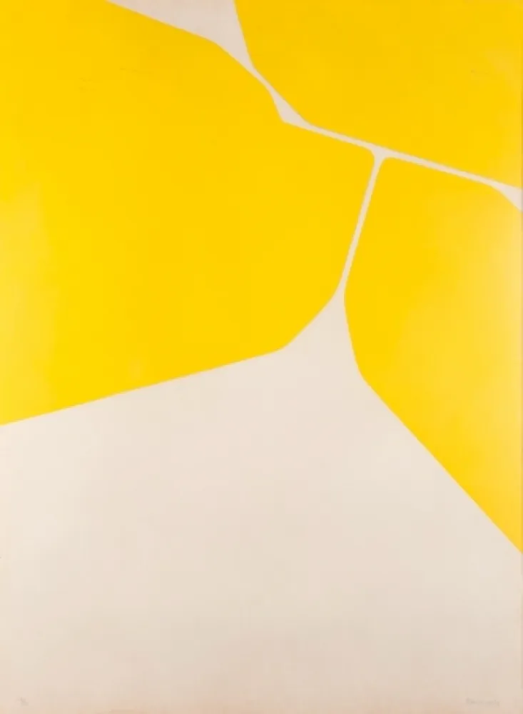 Aquatint Palazuelo - Gótica II