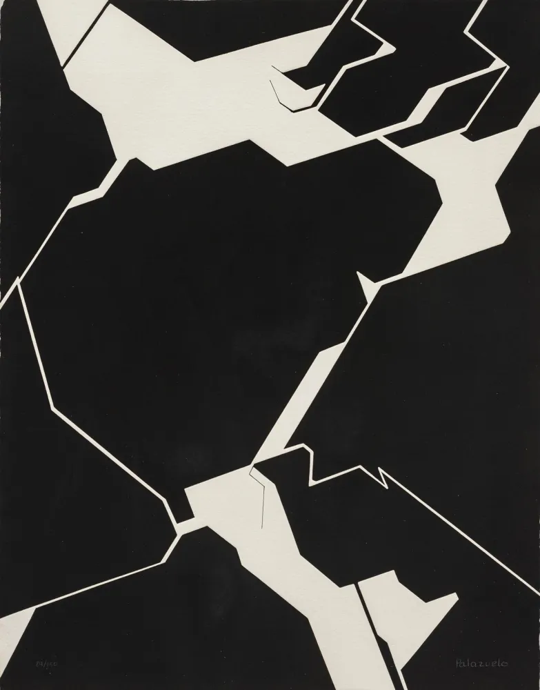 Aquatint Palazuelo - Lunariae II