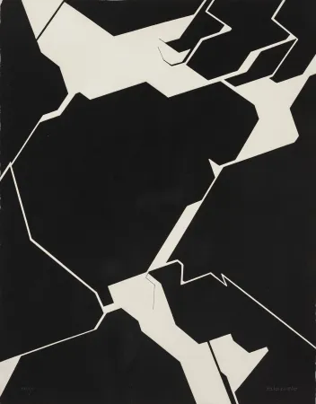 Aquatint Palazuelo - Lunariae II