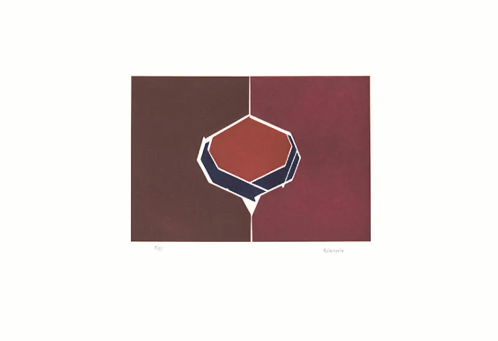 Aquatint Palazuelo - Oin I