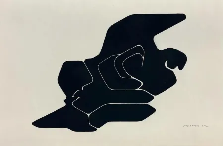 Lithografie Palazuelo - Sceaux II