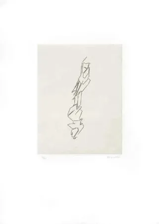 Ets En Aquatint Palazuelo - Script III