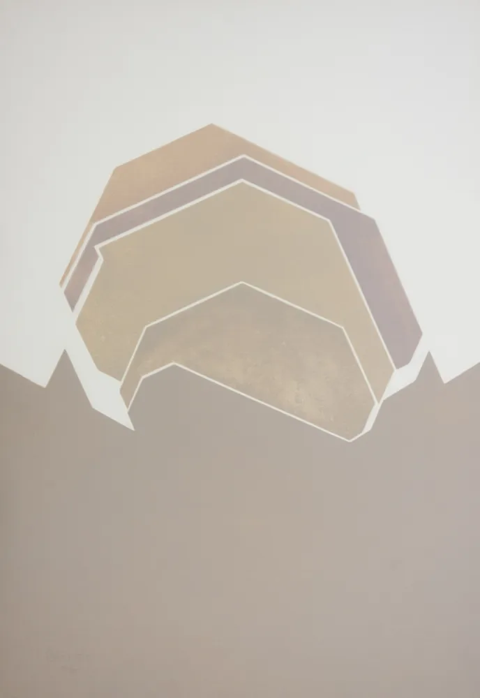 Aquatint Palazuelo - Sigilia IX