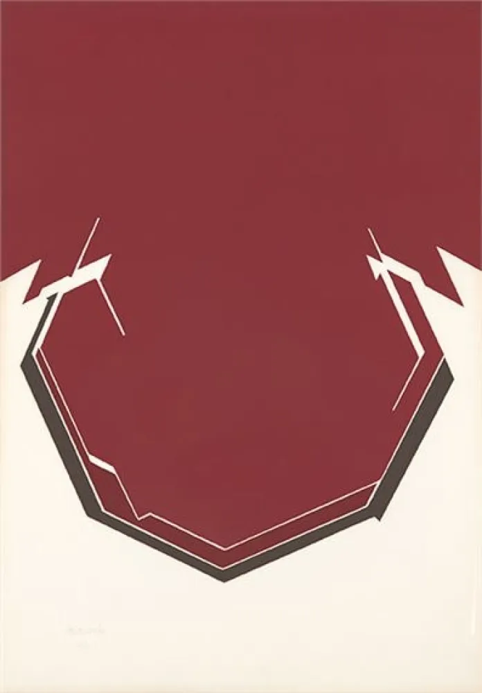 Ets En Aquatint Palazuelo - Sigilla V