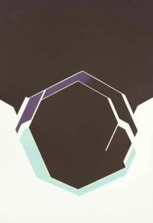 Ets En Aquatint Palazuelo - Sigilla VIII