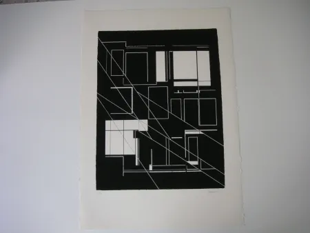 Lithografie Palazuelo - Sin título