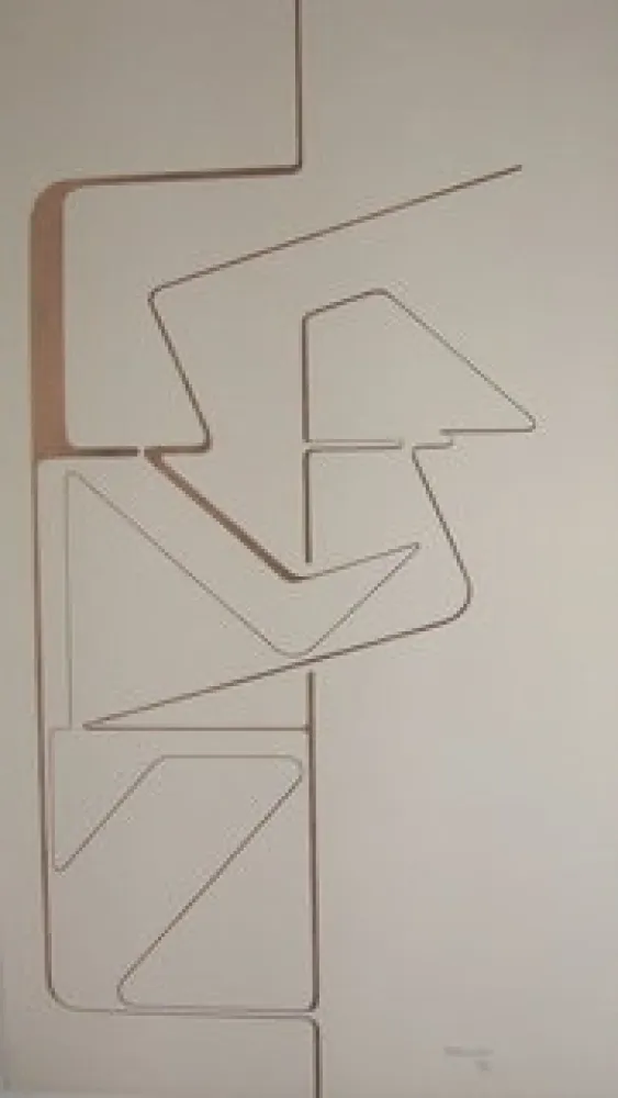 Lithografie Palazuelo - Sin titulo