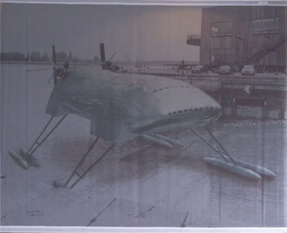 Multiple Panamarenko - Scotch Gambit at Rijnkaai, Antwerpen