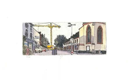 Ets En Aquatint Panzner - Limburg