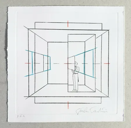 Gravure Paolini - Cinque esercizi di stile (tav. B)