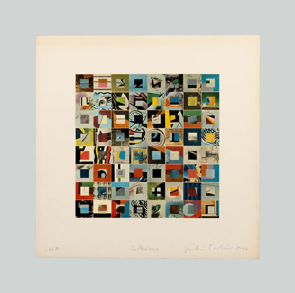 Zeefdruk Paolini - Collezione