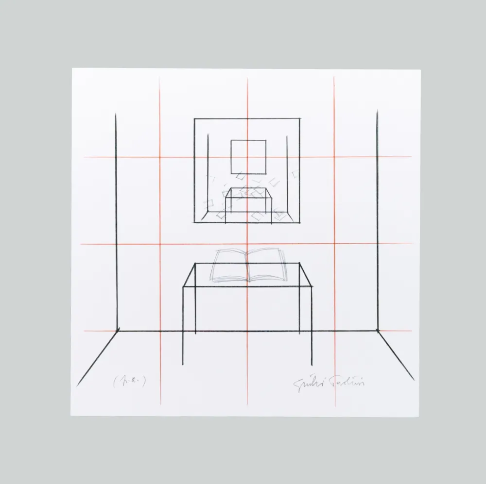 Lithografie Paolini - Composizione