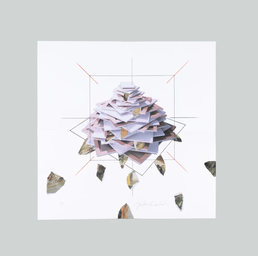 Lithografie Paolini - Con F. de P.