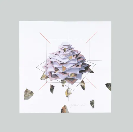 Lithografie Paolini - Con F. de P.