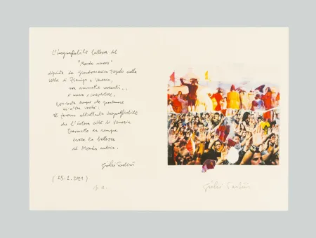 Lithografie Paolini - Il nuovo come l'antico